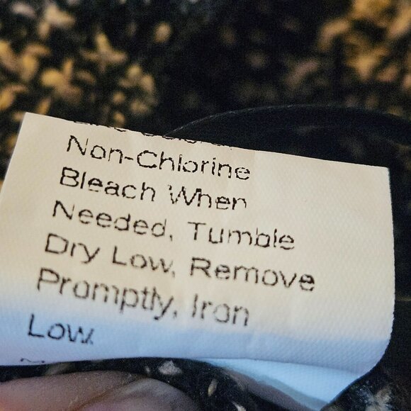 Tweed Fringed Mini Skirt In Black & Beige By Shein - Picture 12 of 14